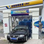 Automatic Tunnel Car Wash Machine With Hot-Dipped Galvanized Steel Frame