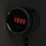 Round Digital Rpm Gauge , Electrochromism Led Digital Display Tachometer