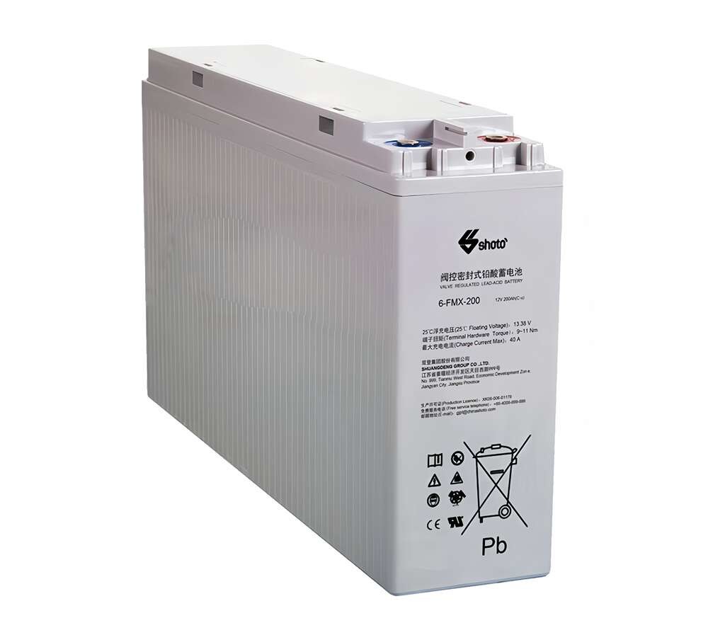 Shoto 6-FMX-200 12V 200Ah Lead Acid Battery High Capacity Terminal Battery