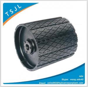 Wholesale Rubber Lagging Head Pulley For Conveyor Belt Protection from china suppliers