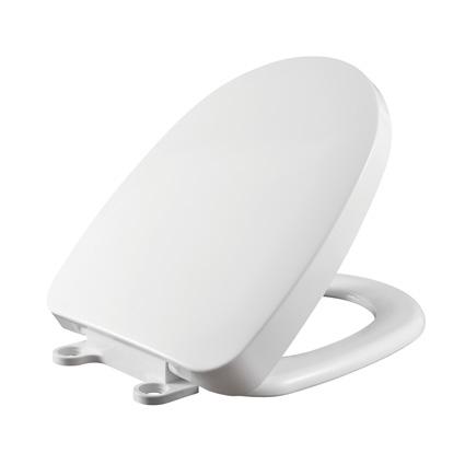 Toilet Seat Cover PP UF Duroplast Plastic Elegant Design Soft Closing From