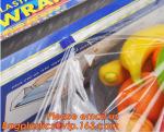 Keep Fresh PE food wrap plastic Cling film wrap jumbo roll, LLDPE power stretch