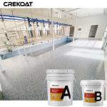 Seamless Epoxy Flake Floor Coating Resists Chemical And Heavy Traffic