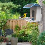 135 Degrees Bird Buddy Feeder Camera Quadrate Shape Solar Powered