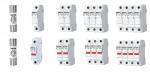 RS15 GG32A 500VDC 100KA Ceramic Automotive Fuses 10*38mm Holder IEV60269