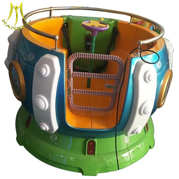 Hansel amusement fiberglass coin operated small amusement park kiddie ride