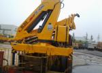 Hydraulic 6300kg XCMG Truck Mounted Knuckle Boom Crane, Truck Mounted Crane