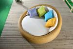 Powder Coating Aluminium Frame Outdoor Sun Loungers Lounge Bed for Beach Lounge
