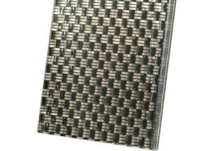 Wholesale Bulletproof Architectural Woven Wire Mesh Decorative Laminated Glass For Banks from china suppliers
