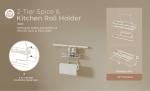 Cutlery Holder Wall Mounted Kitchen Organizer Set Perfect Solution For Small
