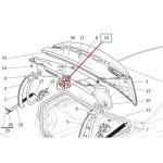 For Maserati Ghibli Levante Quattroporte 2014-2017 M156 Tailgate Close Switch
