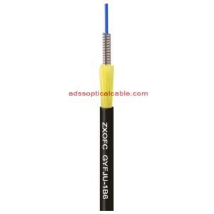 Wholesale Military Tactical Fiber Optic Cable With TPU 2 4 6 Core 9/125um Tight Buffer from china suppliers