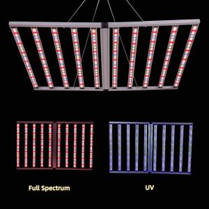 Wholesale 1000W Dimmable Foldable LED Plant Growth Light For Growing Vegetables UV Grow Light For Indoor Plants from china suppliers