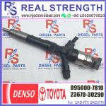 common rail diesel fuel injector 095000-6710 095000-7810 23670-30290 for To-yota