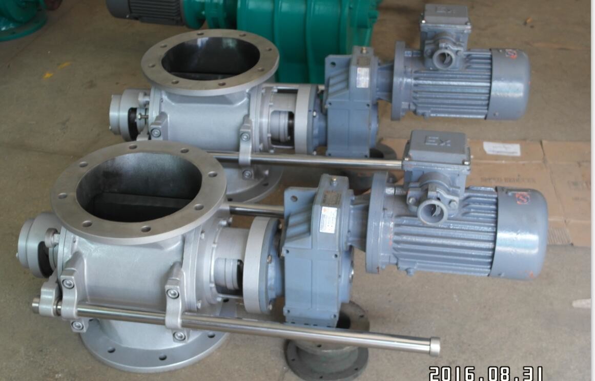 Fast clean easy clean rotary valve