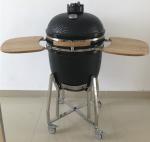 Green 475mm Kamado Ceramic Charcoal Grill