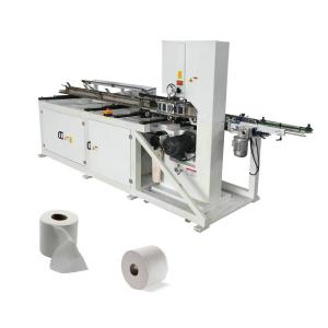 Wholesale Fully Automatic Toilet Paper Roll Small Tissue Roll Cutting Machine from china suppliers