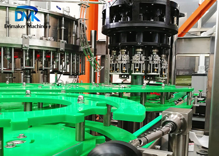 High Efficiency Glass Bottle Filling Machine / Glass Bottle Packing Machine