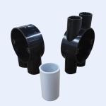 White M4 Screw Space Bar Saddle For Upvc Conduit 20MM 38MM 32MM