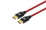 8K DisplayPort Cable 1.4 Gold-Plated Braided Ultra High Speed DisplayPort Cord