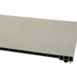 Red PVC Profile Grey U Channel Profile Corrosion Resistant C Channel Profile