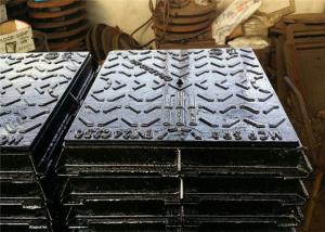 Wholesale C250 EN124 Square Drain Grate Anti Theft Casting Manhole Cover For Sewer from china suppliers
