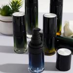 Refillable Empty Cosmetics Glass Bottle For Cosmet Serum Lotion 30ml 50ml 100ml