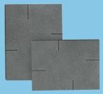 Temperature Vacuum Furnace Sintered Rsic Plate for Silicon Carbide Recrystalliza