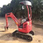 Second hand hydraulic crawler Excavator Kubota17 High quality/Used mini digger