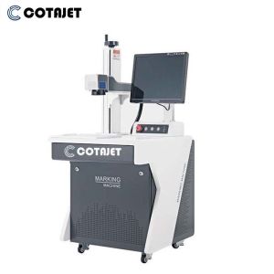 Wholesale 0-130m/min Static Fiber Laser Marking Machine 1064nm For Plastic / Nameplate from china suppliers