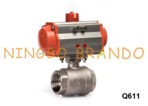 Wholesale 2 Inch SS304 Air Operated Ball Valve With Pneuamtic Actuator from china suppliers