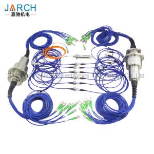 Wholesale Multi - Channels Fiber Optic Rotary Joint High Speed With Aluminum Housing from china suppliers