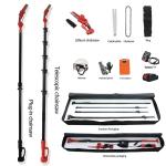 18FT Telescopic Electric Pole Chain Saw for Commercial Landscaping Battery