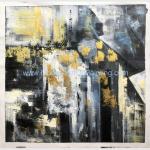 Handmade Abstract Canvas Painting Thick Acrylic Oil Wall Art Paintings