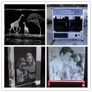 Wholesale Diode Pumped 3D Laser Glass Engraving Machine 532 Nm Laser Wavelength Air Cooling from china suppliers