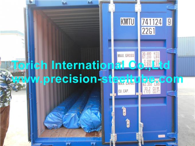 Seamless Alloy Steel Tubing , Hot Rolled Steel Pipe 4140 / 4130 / 4140 / 42CrMo