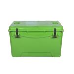 Plastic 50 QT Rotomolded Cooler Box LLDPE Wall PU Formed Insulation