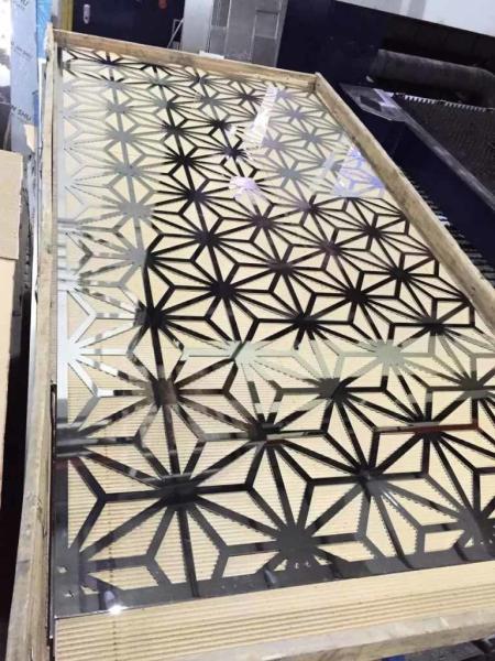 Mirror Black Stainless Steel Perforated Panels For Facade/Wall Cladding/ Curtain