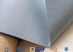 10.6oz 39" Grey PVC Coated Fiberglass Fabric For Fabric Air Duct 0.33mm
