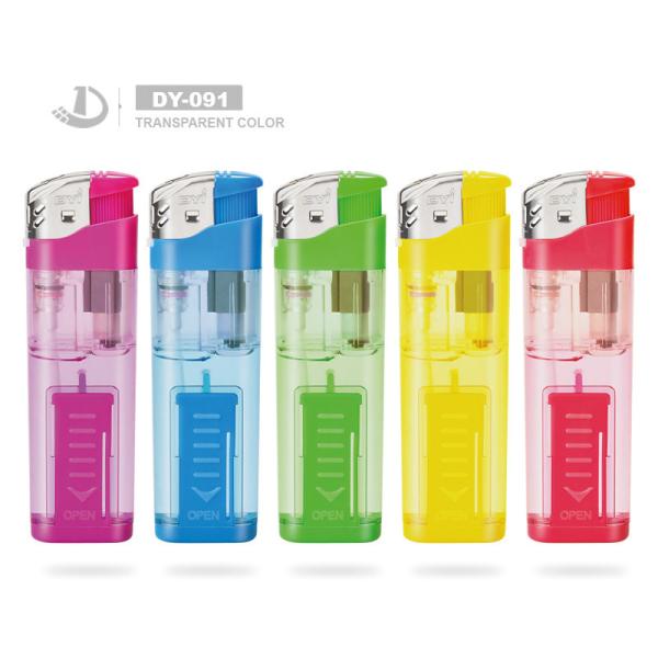 8.2*2.49*1.18 CM Disposable 588 electronic Gas Cigarette Lighter for Mobile