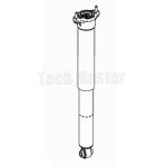 Rear L & R Shock Absorber NO ADS 2043260200 2010-2016 For Mercedes Benz W204