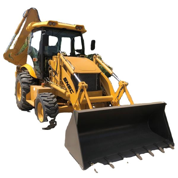 388H Four Wheel Steering Backhoe Loader Xinchai Engine Gearbox Bearing Long