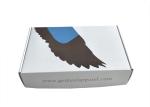 Printed Printed Shipping Boxes Clothes Packaging White Corrugated Material