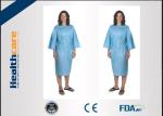 Disposable Waterproof Surgical Gowns , Fluid Repellent Non Woven Coverall