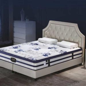 China Cappellini 3D Material King Size Double Bed Latex Mattress on sale