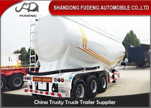 Wholesale 2 / 3 Axle Double-Cylinder Bulk Cement Tanker Trailer For Powder Transportation from china suppliers