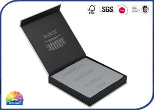 Wholesale Custom Printed Embossing Magnetic Hinged Lid Gift Box from china suppliers