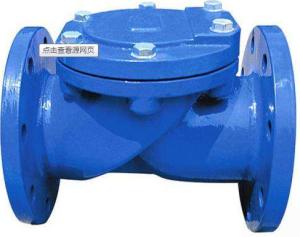 Wholesale DN250 JIS 10K Swing Check Valve Flanged Non Return Valves , Length 622mm from china suppliers