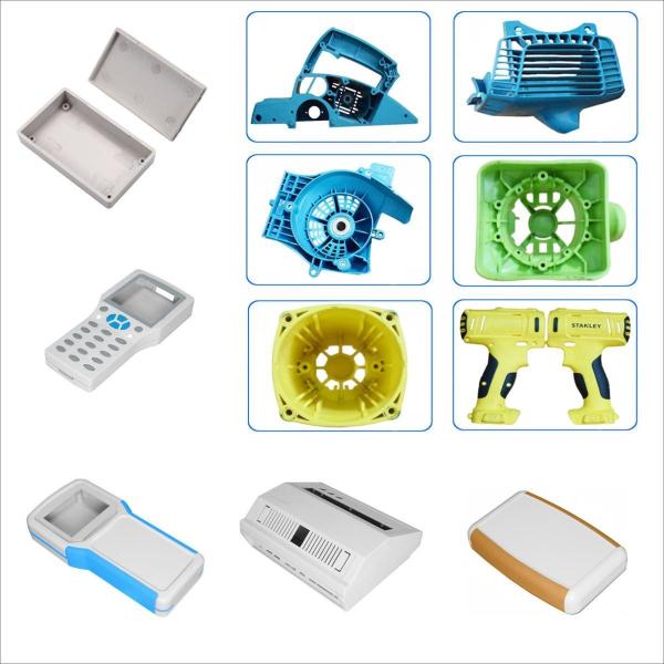 Polyvinyl Chloride Plastic Injection Molding Parts Custom Color Thickness