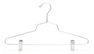 Wholesale Heavy Duty Multipurpose Adjustable Clips Space Saving Chrome Wire Hangers from china suppliers